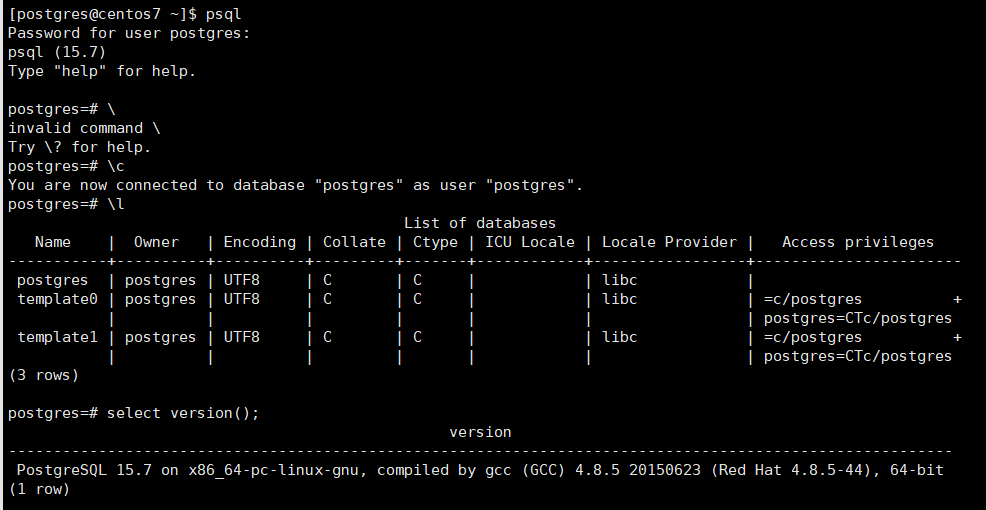 图片[7]-Centos7.9 通过源码编译安装 PostgreSQL 15.7 数据库-李佳程的个人主页